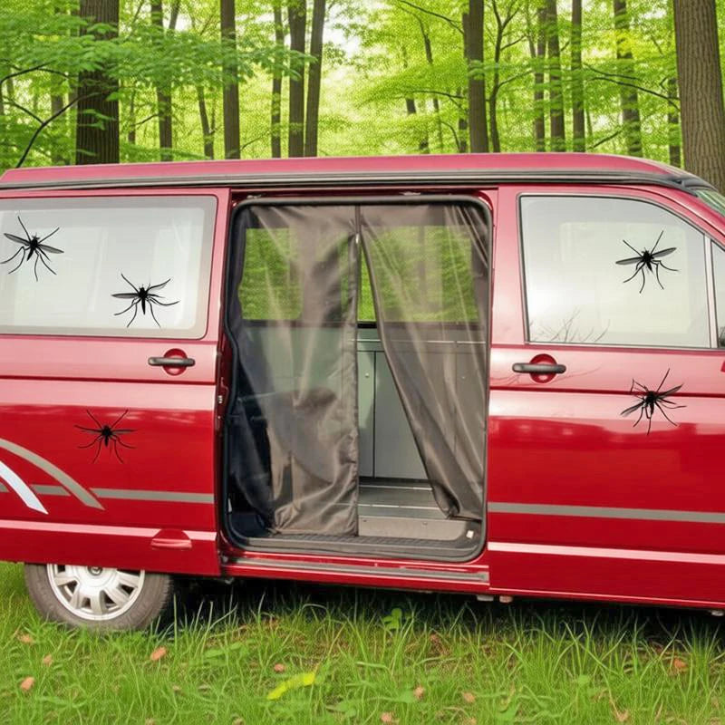 Moustiquaire Magnétique Porte Coulissante pour VW Transporter T5/T6 - · Anti-Moustiques · Ventilation Totale · Aimant Puissant