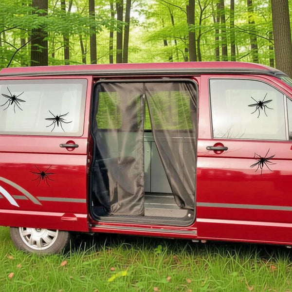 Moustiquaire Magnétique Porte Coulissante pour VW Transporter T5/T6 - · Anti-Moustiques · Ventilation Totale · Aimant Puissant