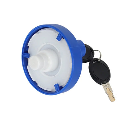 Bouchon de remplissage d'eau verrouillable de rechange pour camping-cars et caravanes Zadi – Compatible avec Bailey et Swift – Verrou et 2 clés inclus