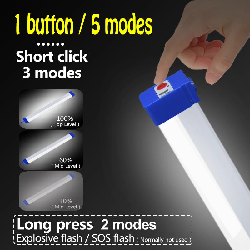 Rechargeable Mini LED Tube