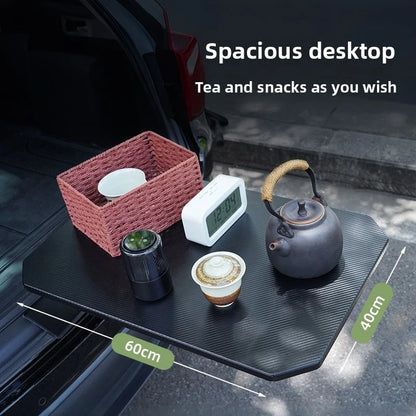 Table Portable de Coffre | Design Pliable, Universel