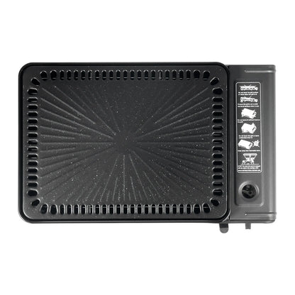 Hornillo Gas Acero Inox - Encendido Integrado + Portátil para Camping y RV