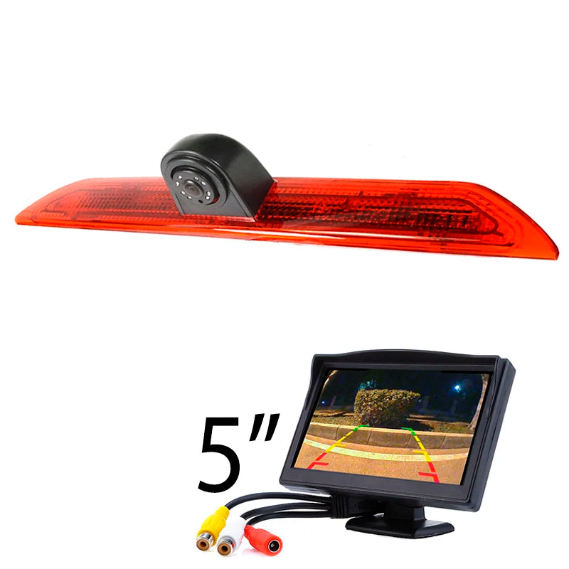 Ford Transit 2014-2018 / Chevrolet Express - Cámara Marcha Atrás con Luz de Freno