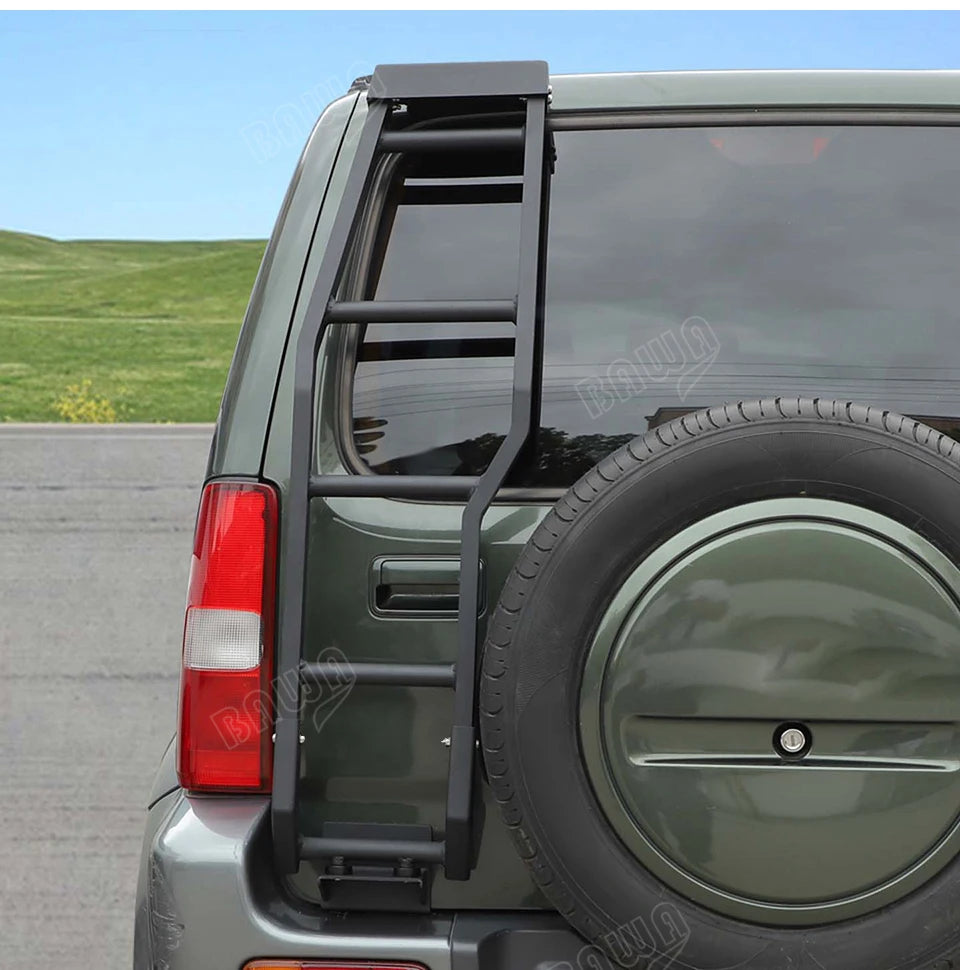 Échelle de hayon arrière pour Suzuki Jimny (2007–2017) – Alliage d'aluminium 