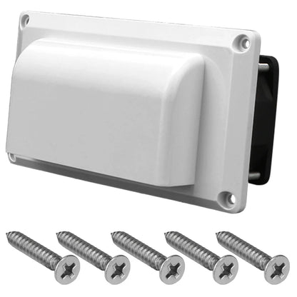 Grille de ventilation latérale avec ventilateur pour camping-car, caravane et bateau – Blanche ou noire