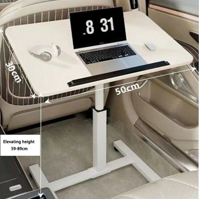 Mesa Plegable Ajustable para Camper y Autocaravana | Mesa Elevable Interior para Furgoneta y RV