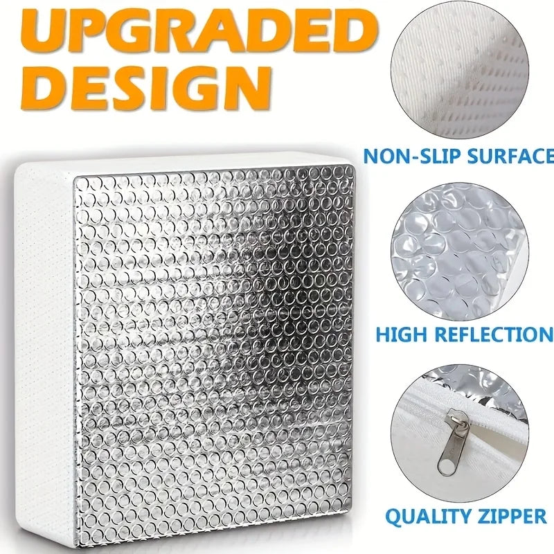 Isolation thermique et solaire pour puits de lumière et ventilation de camping-car