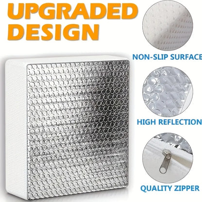 Isolation thermique et solaire pour puits de lumière et ventilation de camping-car