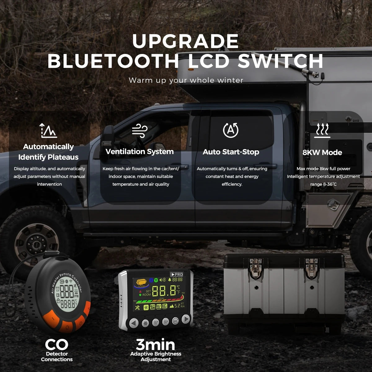 Calefactor Diesel Portátil 8kW Sunster