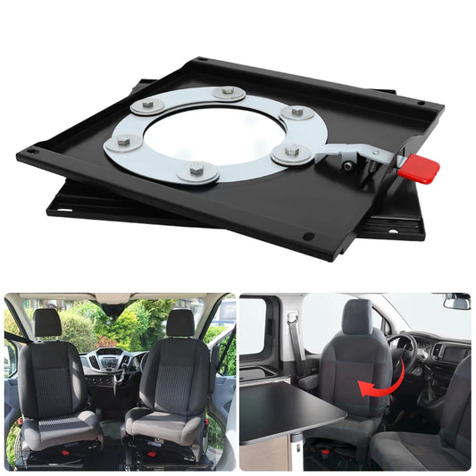 Base Giratoria para Asiento de Vehículo 360°
