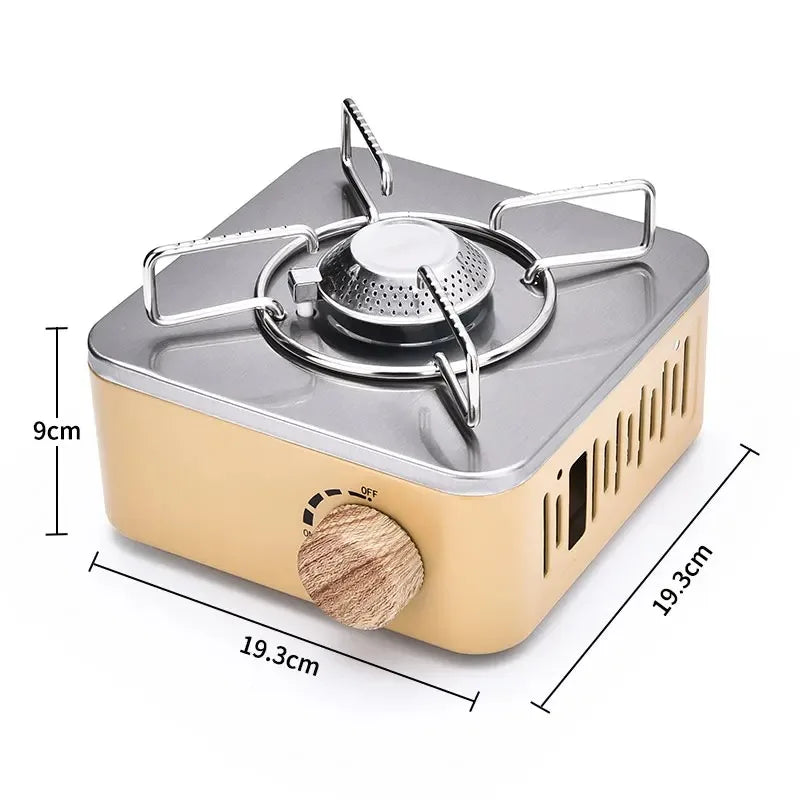 Hornillo Gas Acero Inox DUTRIEUX - Encendido Integrado + Resistente