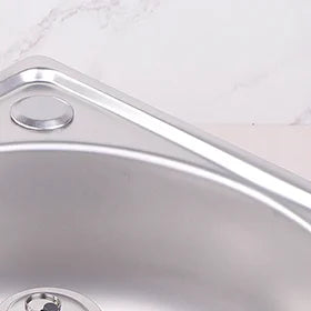 Évier d'angle pour camping-car et caravane