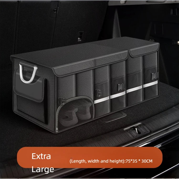 Organizador de Maletero de Cuero Ajustable