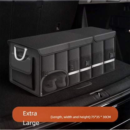 Organizador de Maletero de Cuero Ajustable