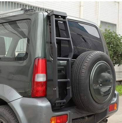 Échelle de hayon arrière pour Suzuki Jimny (2007–2017) – Alliage d'aluminium 
