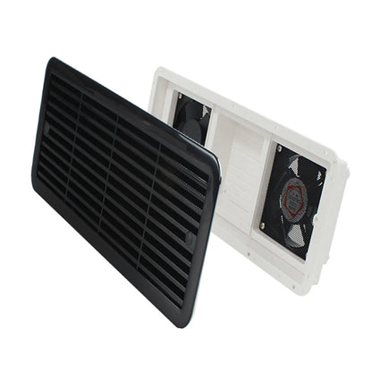 Ventilador Lateral Doble Ventana - 12V Silencioso para RV y Caravana