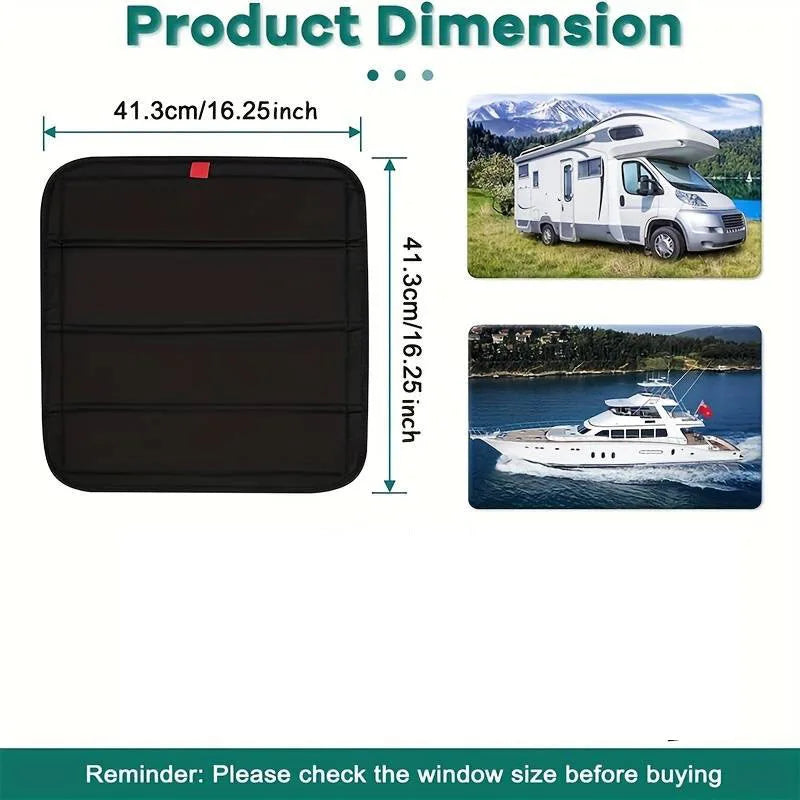 Foldable Insulating Cover for Skylight