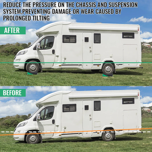 Kit Nivelador para Camper y Autocaravana con Bolsa de Transporte