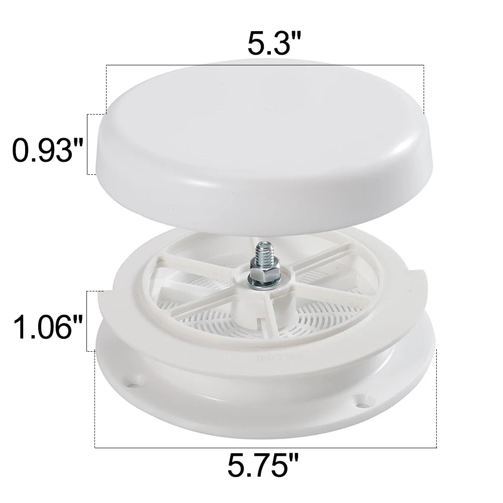 Cubierta de Ventilación de Techo para RV y Remolque