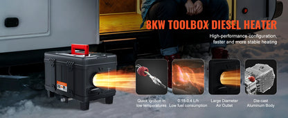 SucceBuy 8kW Portable Diesel Heater