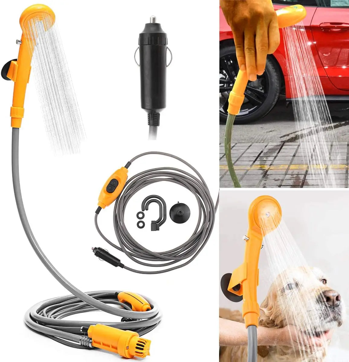 12V Portable Camping Shower