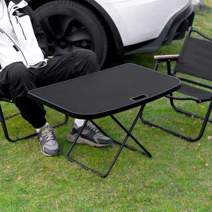 Mesa Plegable de Camping para Tesla Model 3 y Model Y | Mesa Oculta de Maletero
