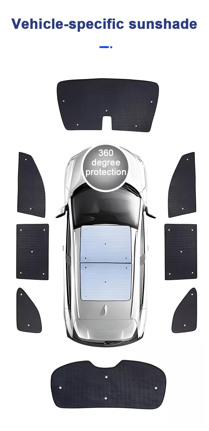 Parasol para Ventanas VW Transporter T5 LWB