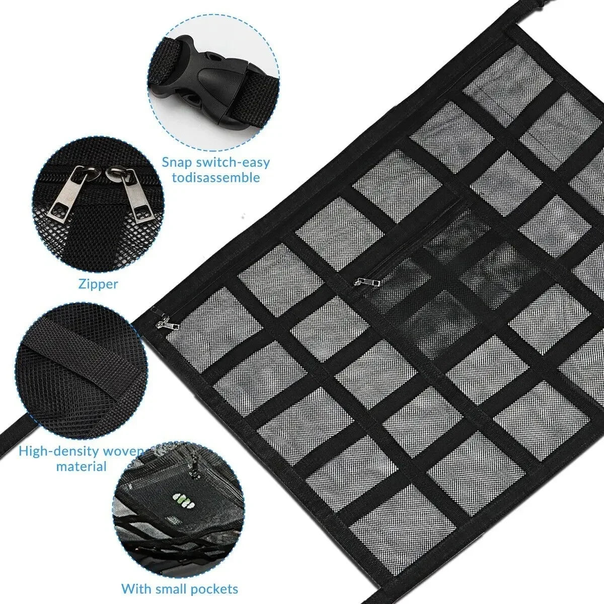 Red de Almacenamiento de Techo para Coche y Camper