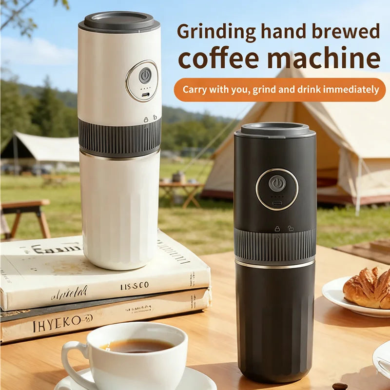Portable Drip Coffee Maker - Low Power Consumption + Compact for Camping and RV (<5 Cups)
