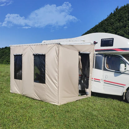 Toldo Lateral para Camper y RV – Carpa Lateral para B-Type / C-Type / Trailer