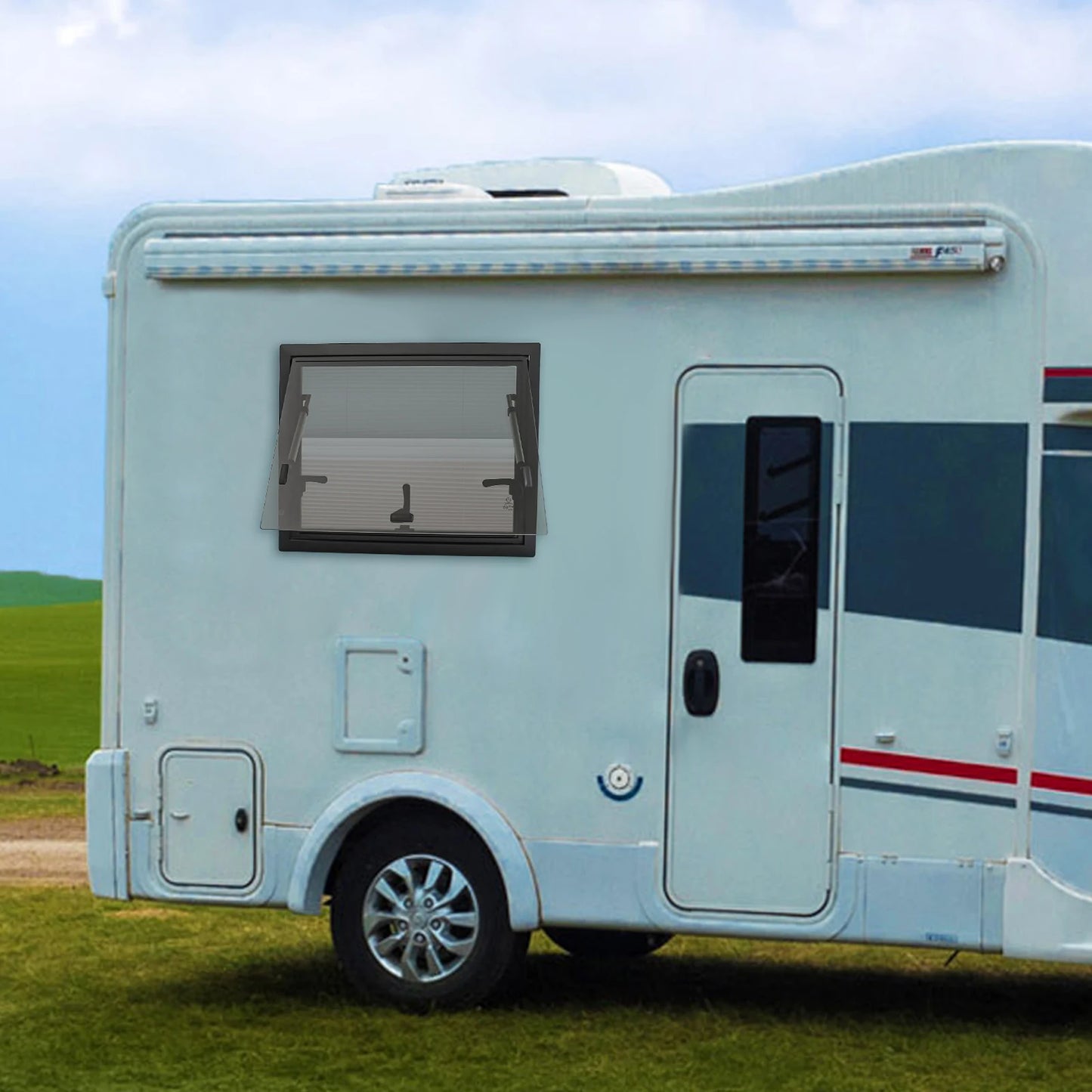 Push-Out Window for Camper and Caravan