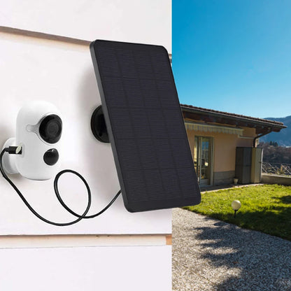 10W 5V IP65 Monocrystalline Solar Panel for Cameras and USB Devices 