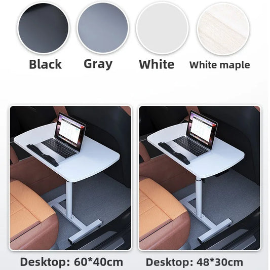 Mesa Plegable Ajustable para Camper y Autocaravana | Mesa Elevable Interior para Furgoneta y Coche