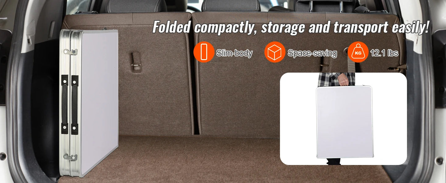 Mesa de Cocina Plegable de Camping VEVOR | Estación de Cocina Portátil para Camper, RV y Exterior