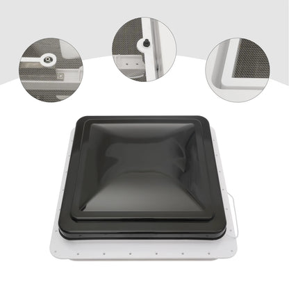 Puits de lumière pour toit de VR 42×42 cm (14×14")