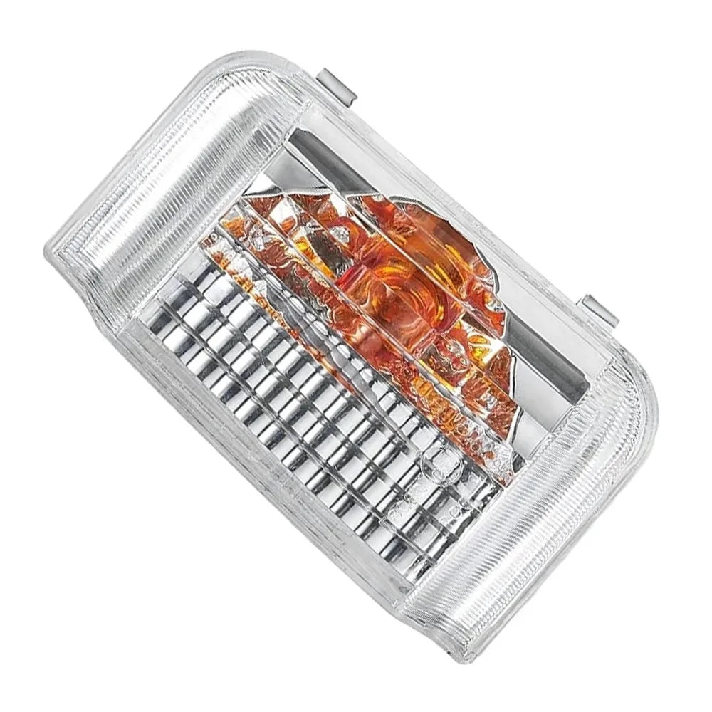 Cubierta de Luz Intermitente para Espejo Fiat Ducato, Peugeot Boxer, Citroën Jumper – Lado Izquierdo/Derecho, ABS Transparente