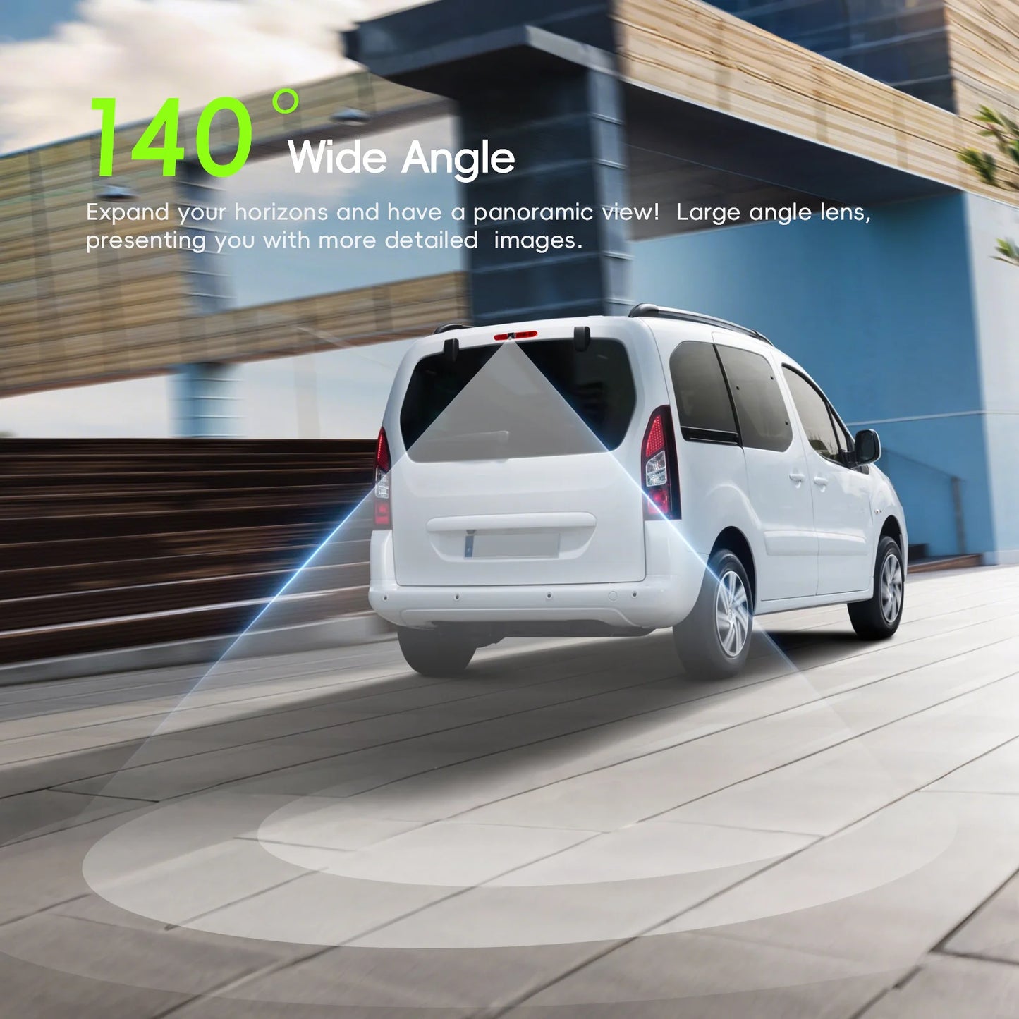 Peugeot Partner / Citroën Berlingo - Cámara Marcha Atrás con Luz de Freno