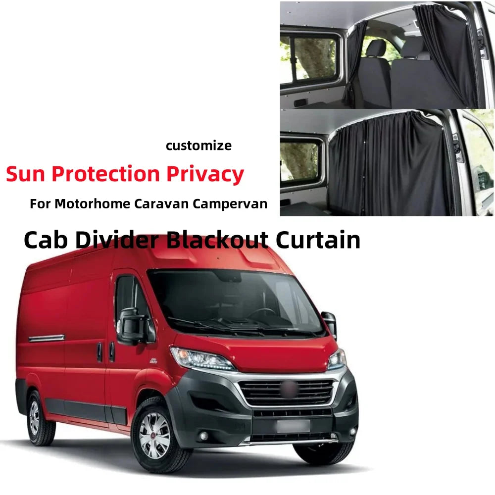 Cortina Divisoria Blackout para Autocaravana y Camper