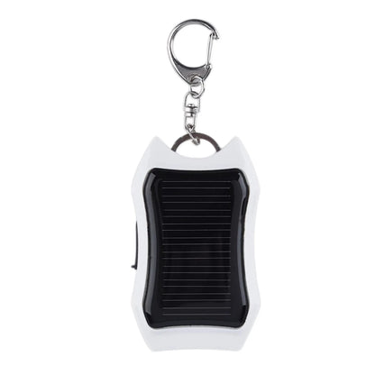 Mini Power Bank Solar con Llavero - 950mAh + Linterna LED para Emergencias (Camping/Viaje)