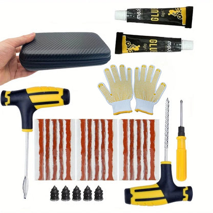 Kit de Reparación de Neumáticos – Herramienta de Pegado