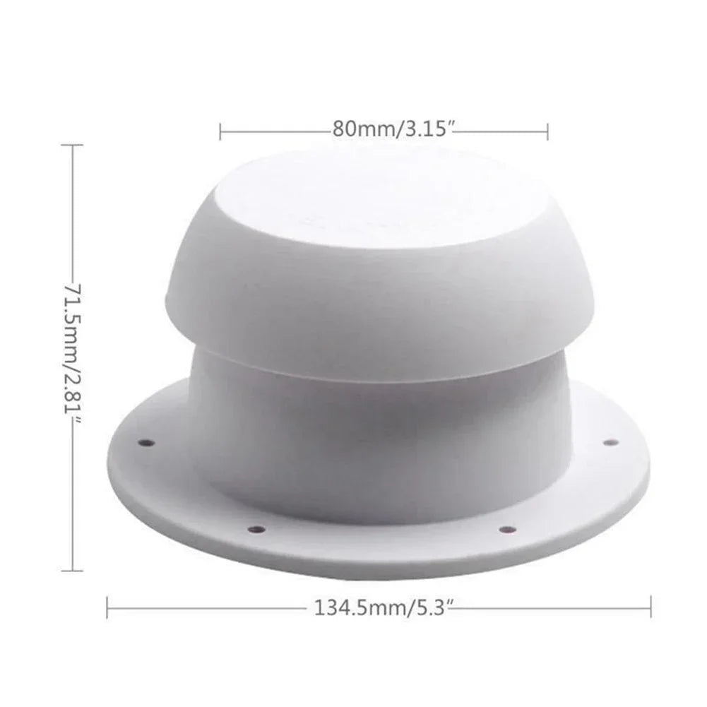 Tapa Ventilación RV - Impermeable + Circulación Aire para Furgoneta y Barco