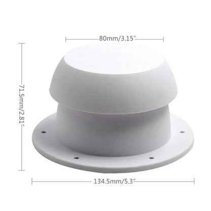 Tapa Ventilación RV - Impermeable + Circulación Aire para Furgoneta y Barco