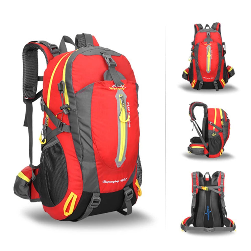 Mochila 40L Ultraligera - Nylon Impermeable · Multiusos · Sin Estructura