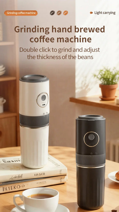 Portable Drip Coffee Maker - Low Power Consumption + Compact for Camping and RV (<5 Cups)