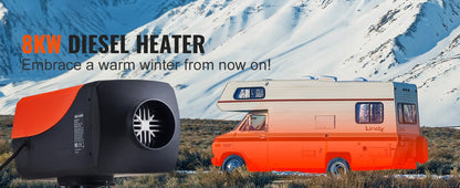 Calefactor Diésel Portátil 8KW  – Calor Rápido y Seguro