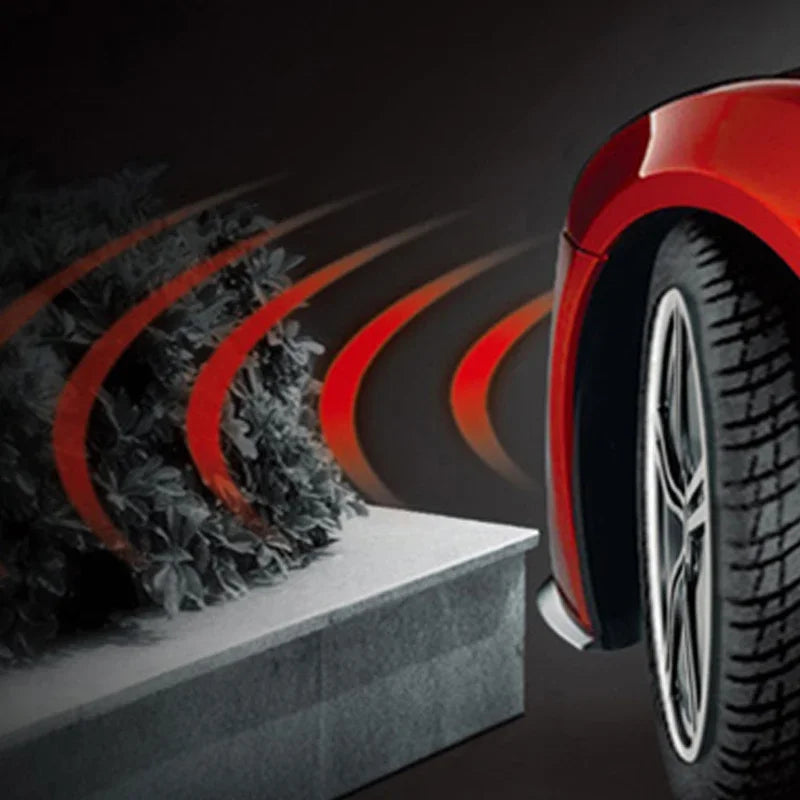 Sensor de Aparcamiento Delantero Invisible QXNY – Radar Ultrasónico con Alarma Sonora, Detección 0,3–1 m, 12V