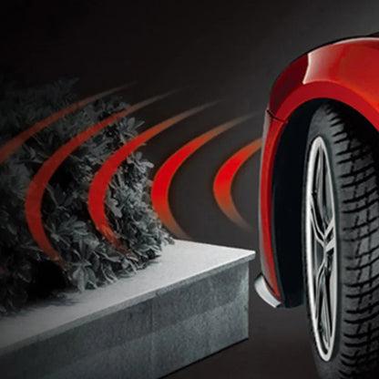 Sensor de Aparcamiento Delantero Invisible QXNY – Radar Ultrasónico con Alarma Sonora, Detección 0,3–1 m, 12V