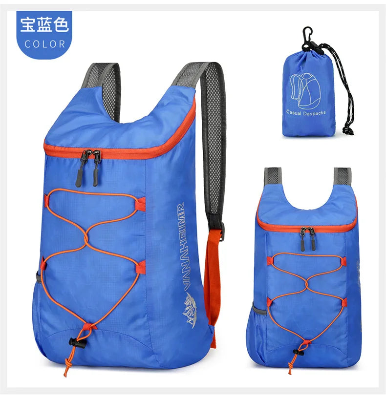 Ultralight Hiking Backpack - Expandable · Air Cushion Straps · Portable · Multipurpose Outdoor