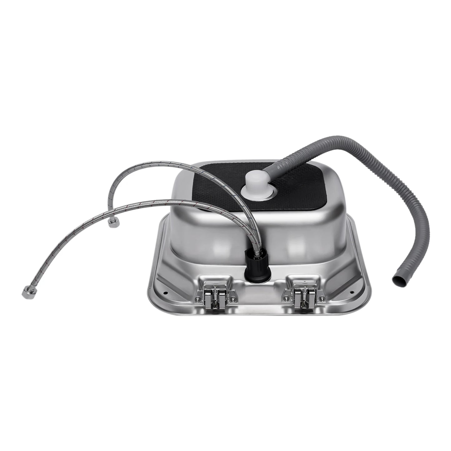 Évier pour camping-car et bateau – Acier inoxydable 
