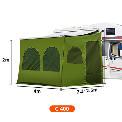 Tienda de Privacidad y Toldo Lateral para RV